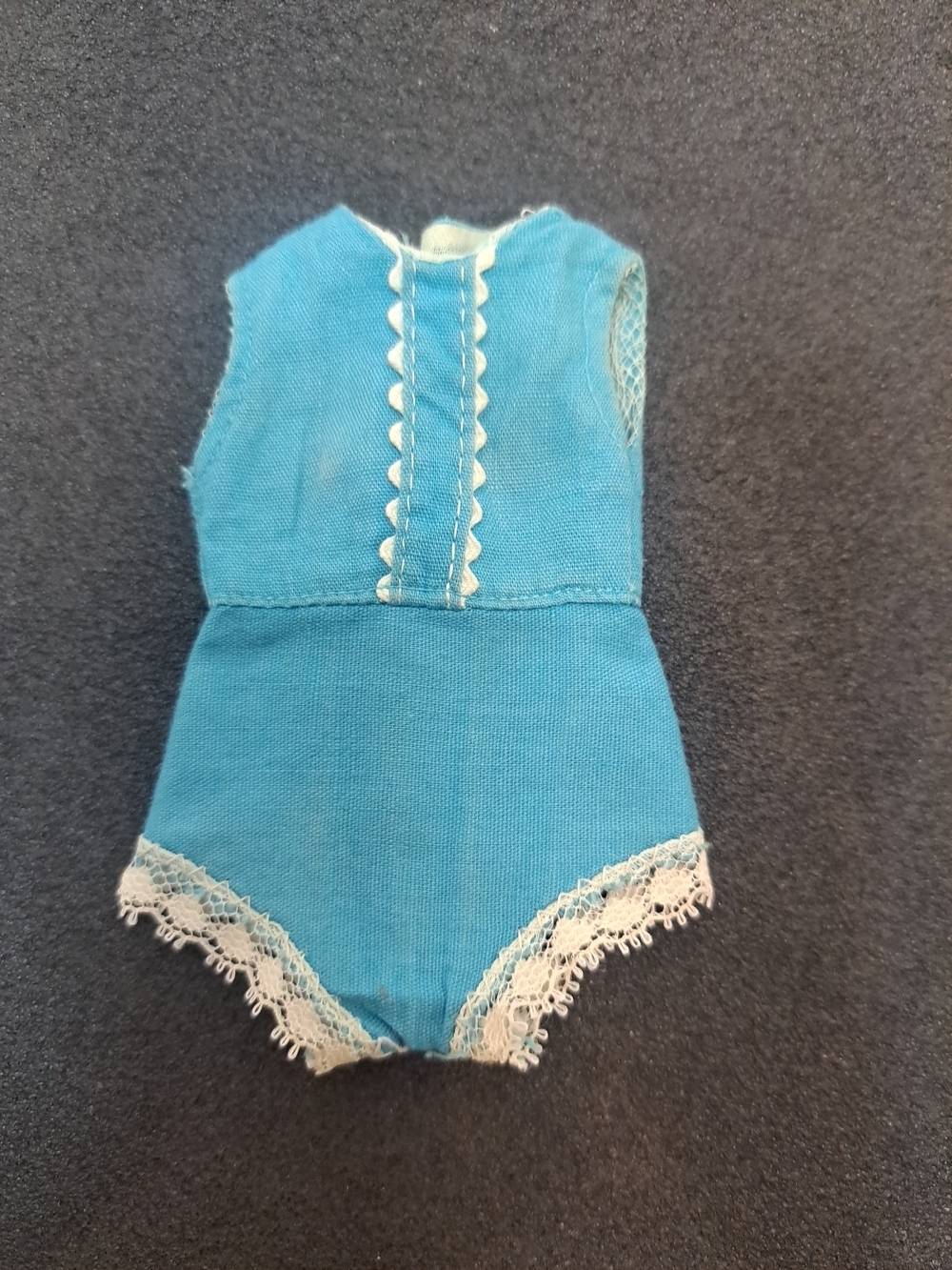 Vintage 1960s Ideal Tammy Sister Pepper Doll Original Blue Romper Japan